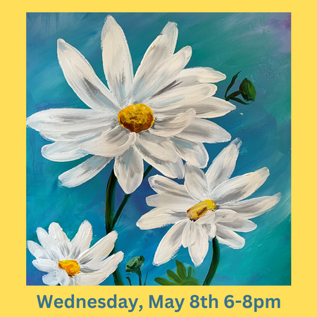 Paint & Sip: May 8, 6-8pm