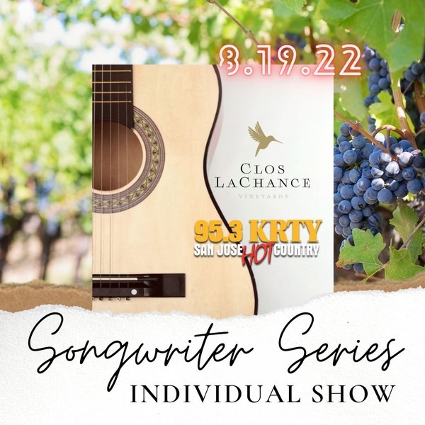 KRTY Songwriters Series:  Aug. 19th 2022