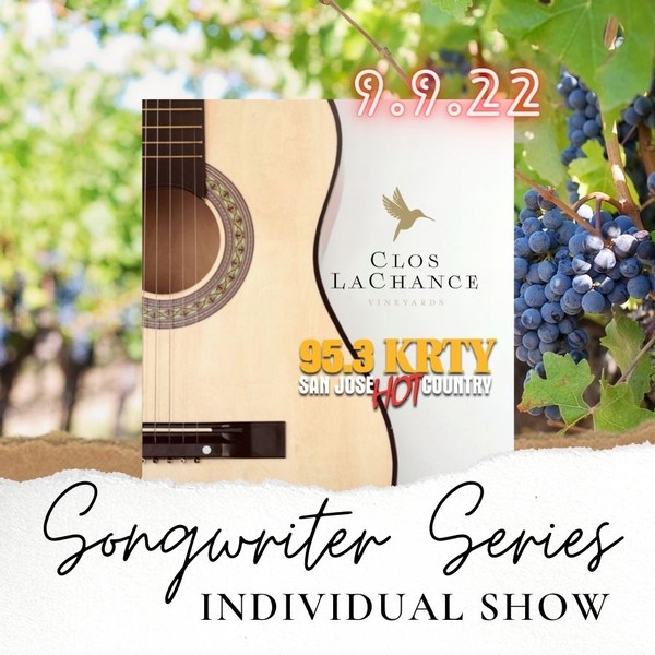 KRTY Songwriters Series: Sept. 9th 2022