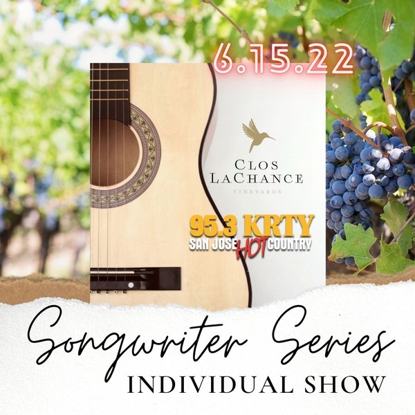 KRTY Songwriters Series:  June 15th 2022