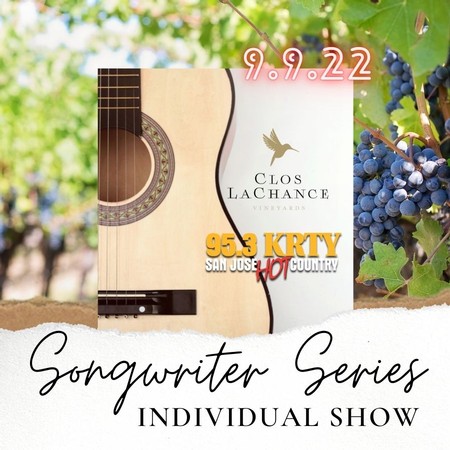 KRTY Songwriters Series: Sept. 9th 2022